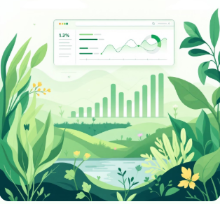 Digital Agriculture Illustration